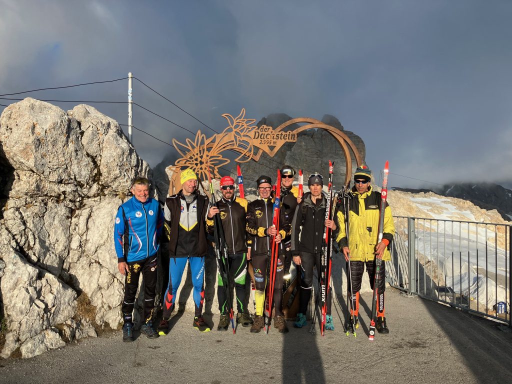 Le groupe en stage à Ramsau